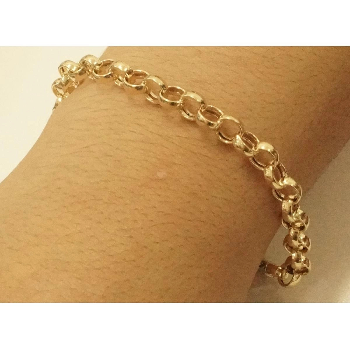 Pulseira Ouro 18k Elo Português
