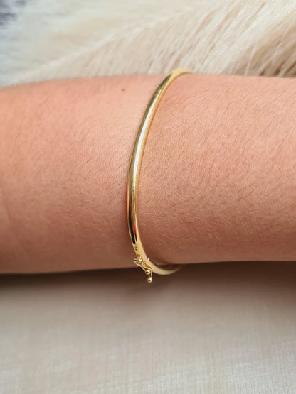 Bracelete Ouro 18k  Fio Redondo