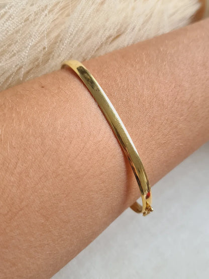 Bracelete Ouro 18k  Fio Redondo
