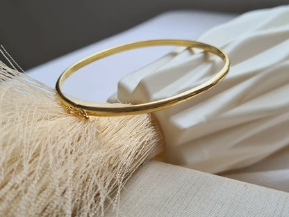 Bracelete Ouro 18k  Fio Redondo