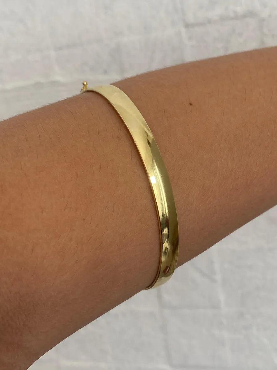 Bracelete Ouro 18k  Fio Redondo