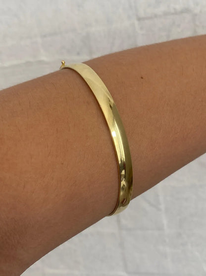 Bracelete Ouro 18k  Fio Redondo