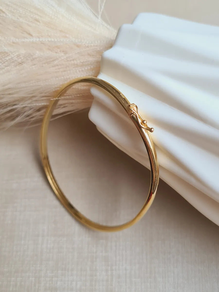 Bracelete Ouro 18k  Fio Redondo