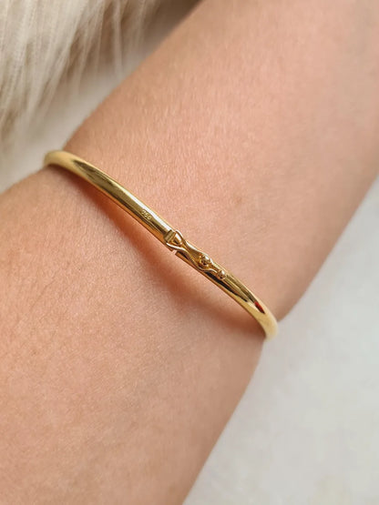 Bracelete Ouro 18k  Fio Redondo