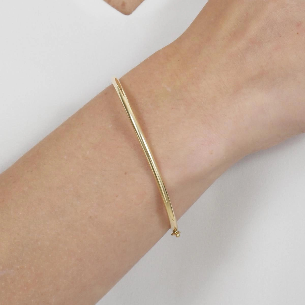 Bracelete Ouro 18k  Fio Redondo
