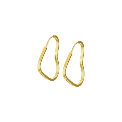 Brinco Ouro 18k Argola Coração