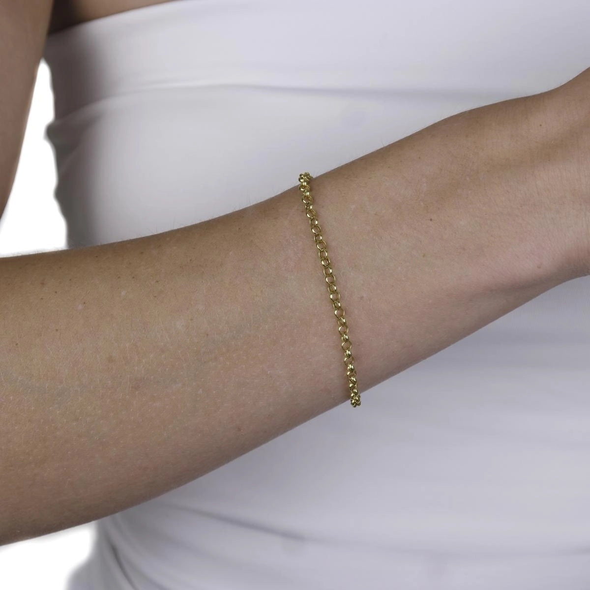 Pulseira Ouro 18k Elo Português