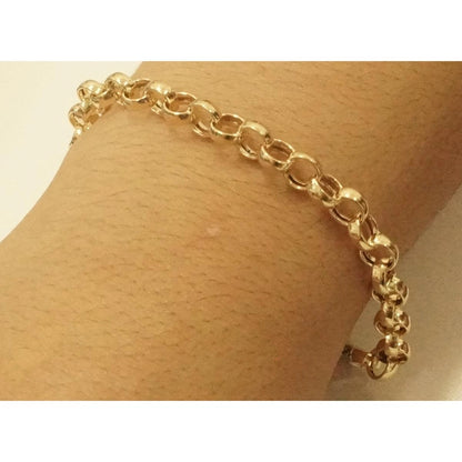 Pulseira Ouro 18k Elo Português